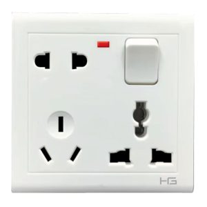 6 Pin Combined Socket